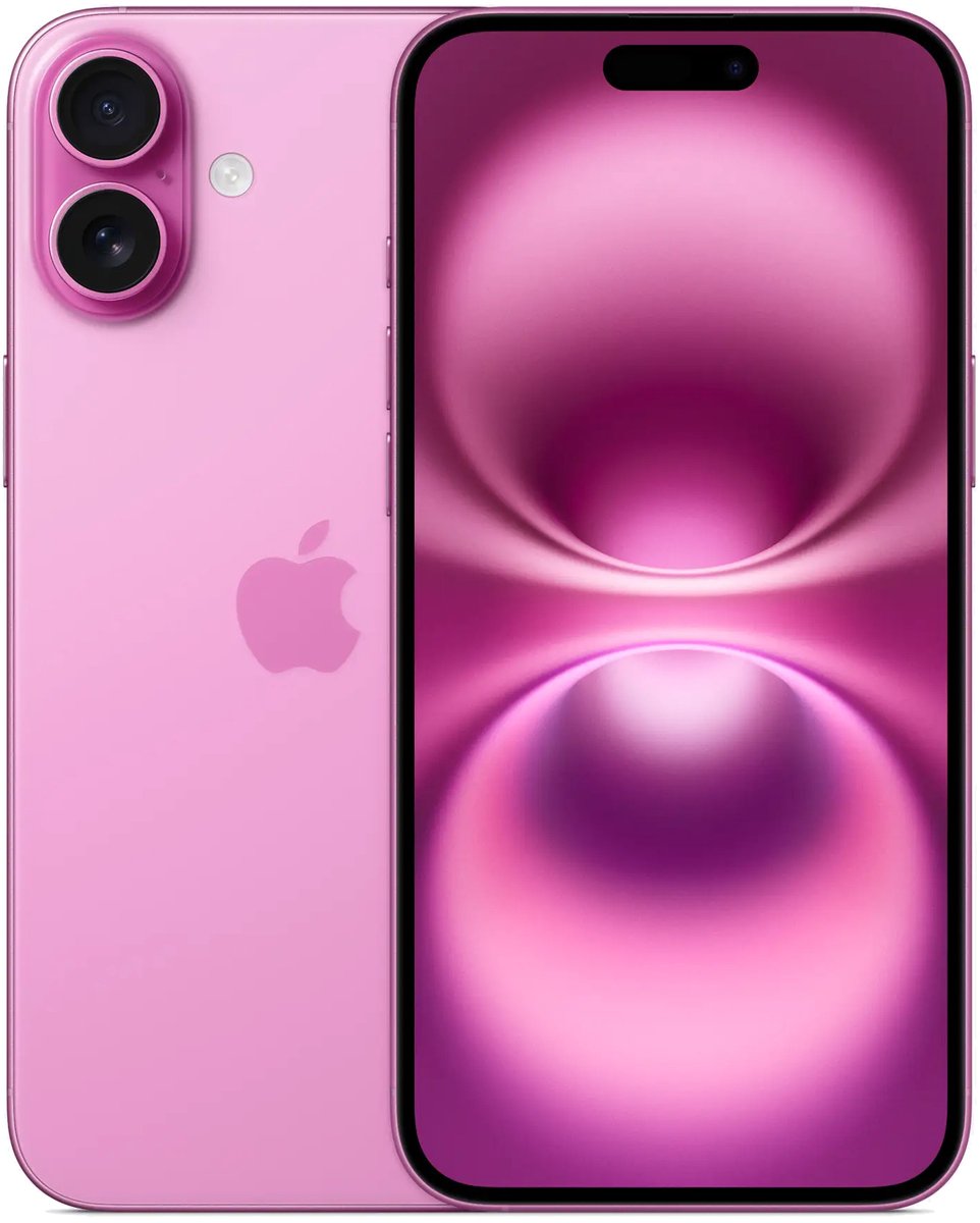 Apple iPhone 16 Plus - 128GB - Roze