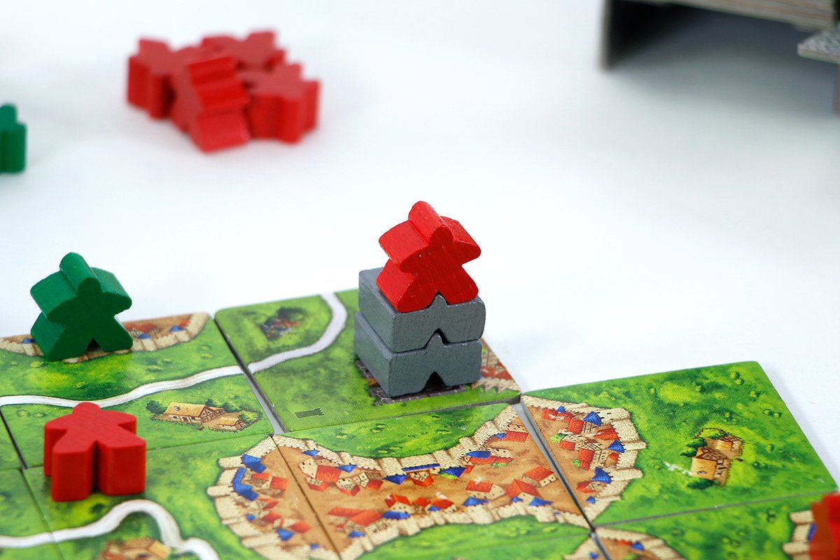 999 Games - Carcassonne: Torens & Dieven - Uitbreiding 4 - Nieuwe Versie - NL - EN
