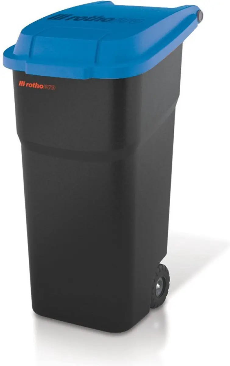 Rotho Atlas 100L Afvalbak - Blauw