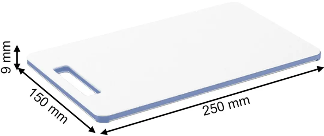 Rotho Caruba Snijplank Horizon blauw