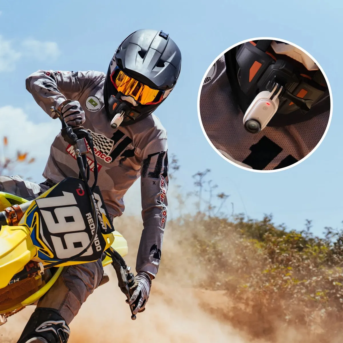 Insta360 GO3/GO 3S Action Mount Set - Wit