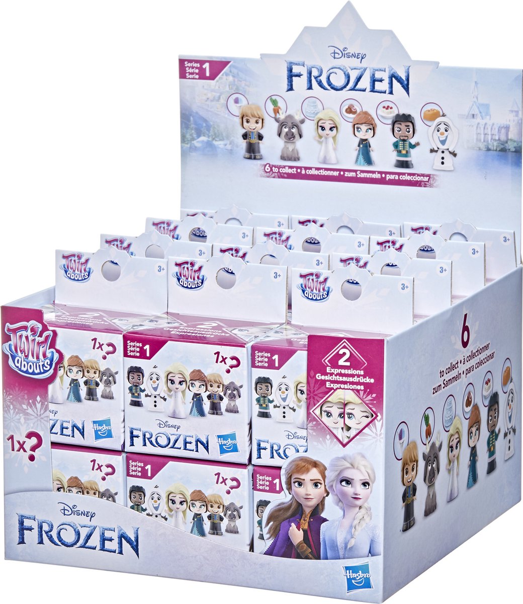 Disney Frozen Twirlabouts Blind Box Surprise - 1 exemplaar - 5 cm groot - Spaar ze allemaal