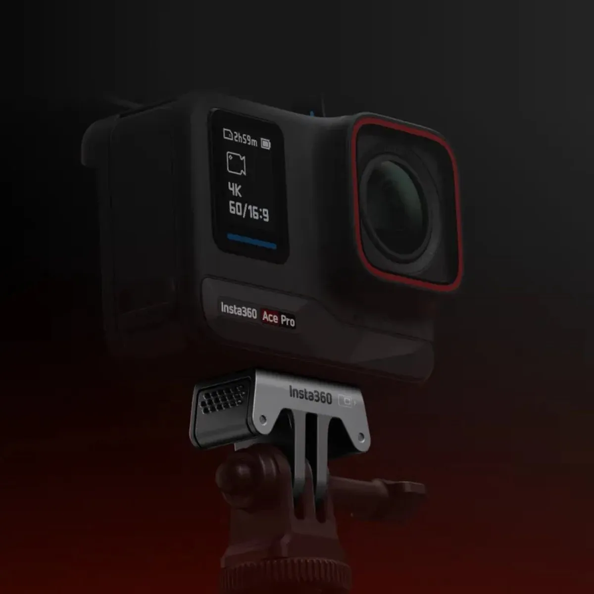 Insta360 Ace Pro Standard Mount - Zwart
