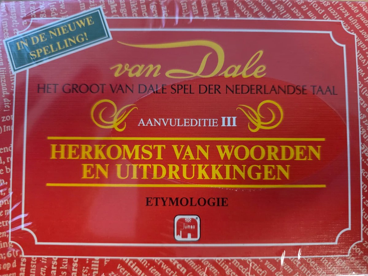 Jumbo van Dale herkomst van woorden en uitdrukkingen Aanvuleditie 3