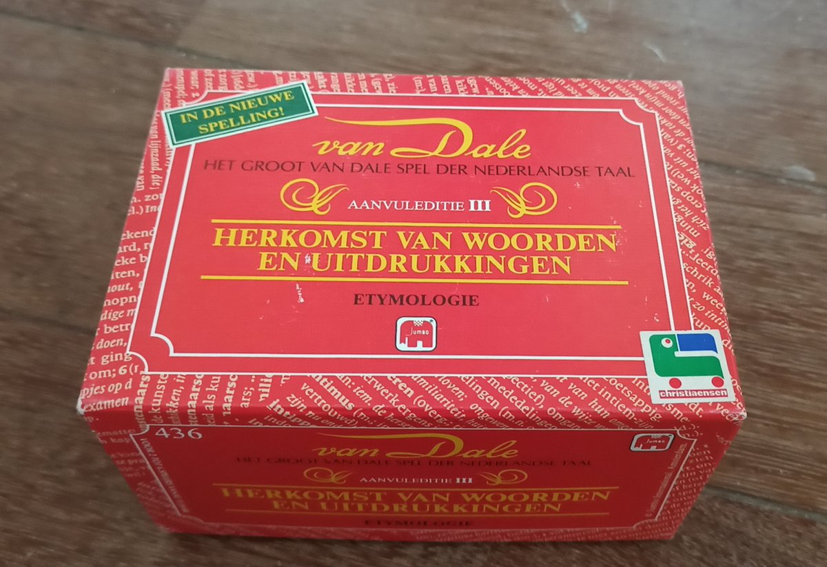 Jumbo van Dale herkomst van woorden en uitdrukkingen Aanvuleditie 3