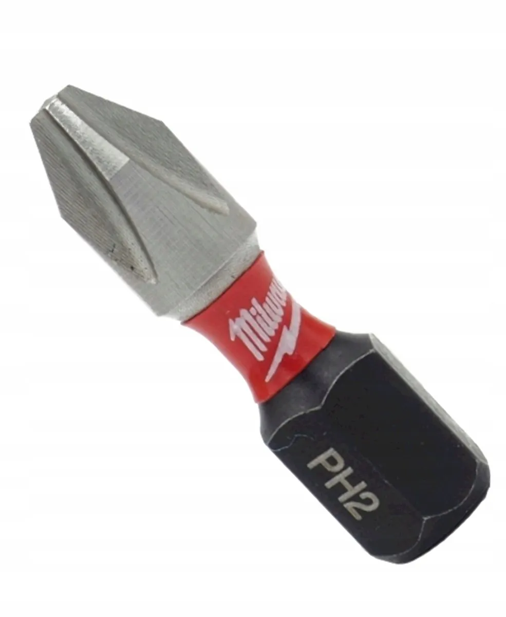 Milwaukee Shockwave PH2 Bit 25mm Impact Duty