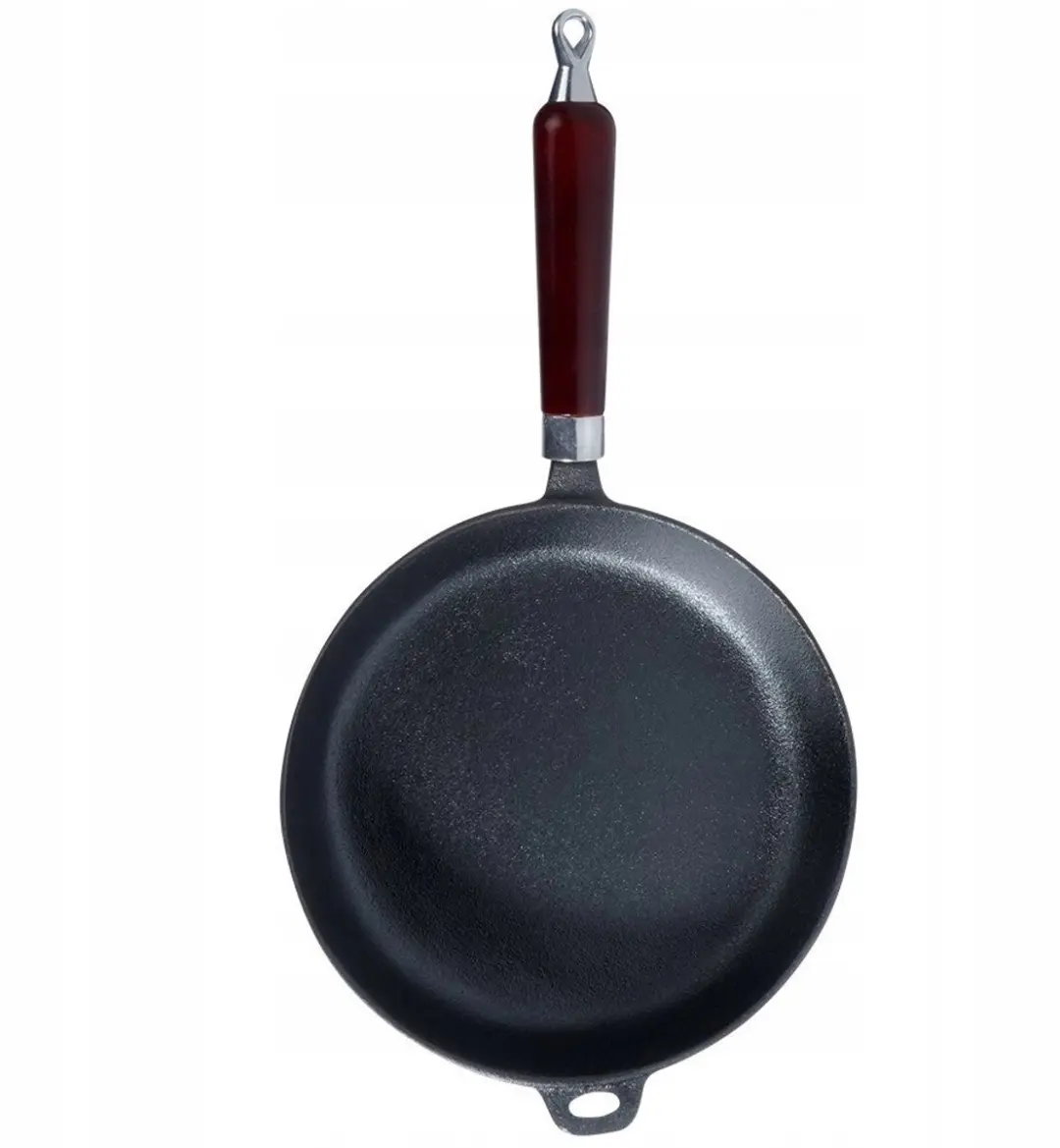 Orion Grote Gietijzeren Koekenpan 24cm - Inductie & Grill