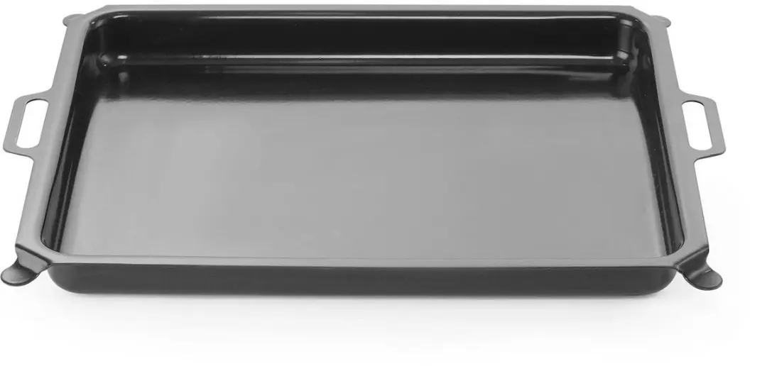 Hendi Grillpan Geëmailleerd 29x48cm - Oven - Zwart