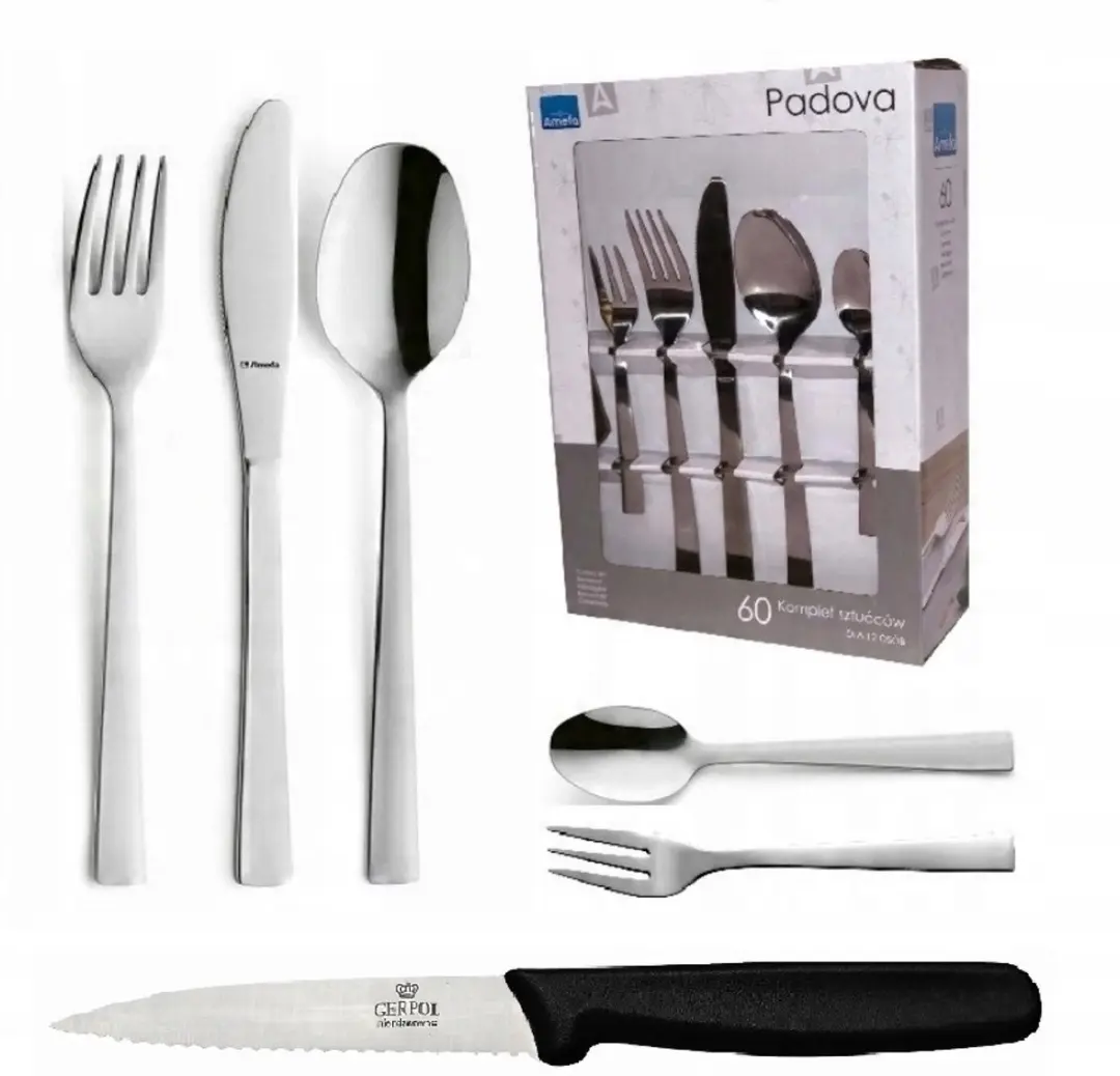 Amefa Fleur Bestekset 60-delig - 6 Personen - Zilverkleurig