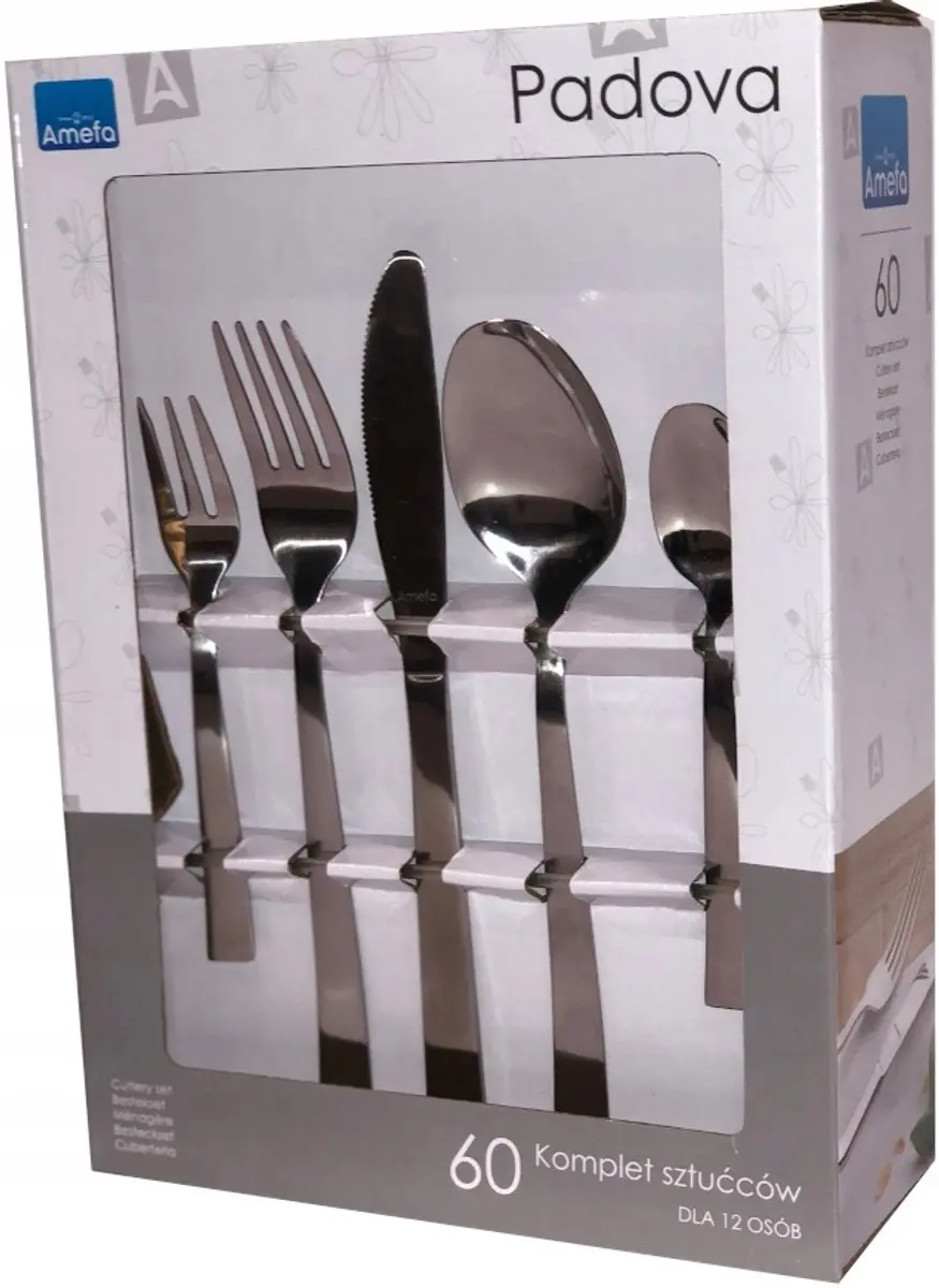 Amefa Fleur Bestekset 60-delig - 6 Personen - Zilverkleurig - afbeelding 6 van 6