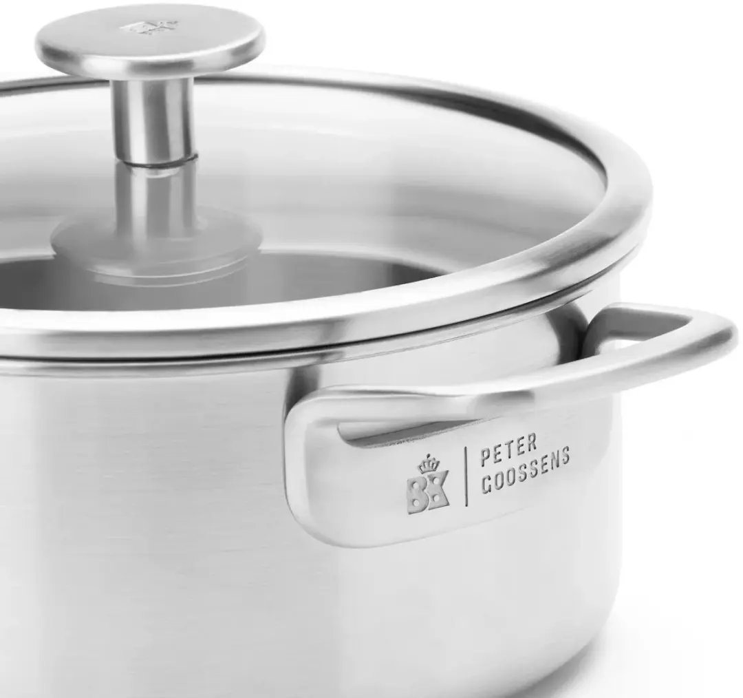 BK Maestro Triply RVS Kookpan 24cm - Zilver