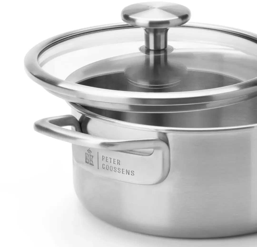 BK Maestro Triply RVS Kookpan 24cm - Zilver