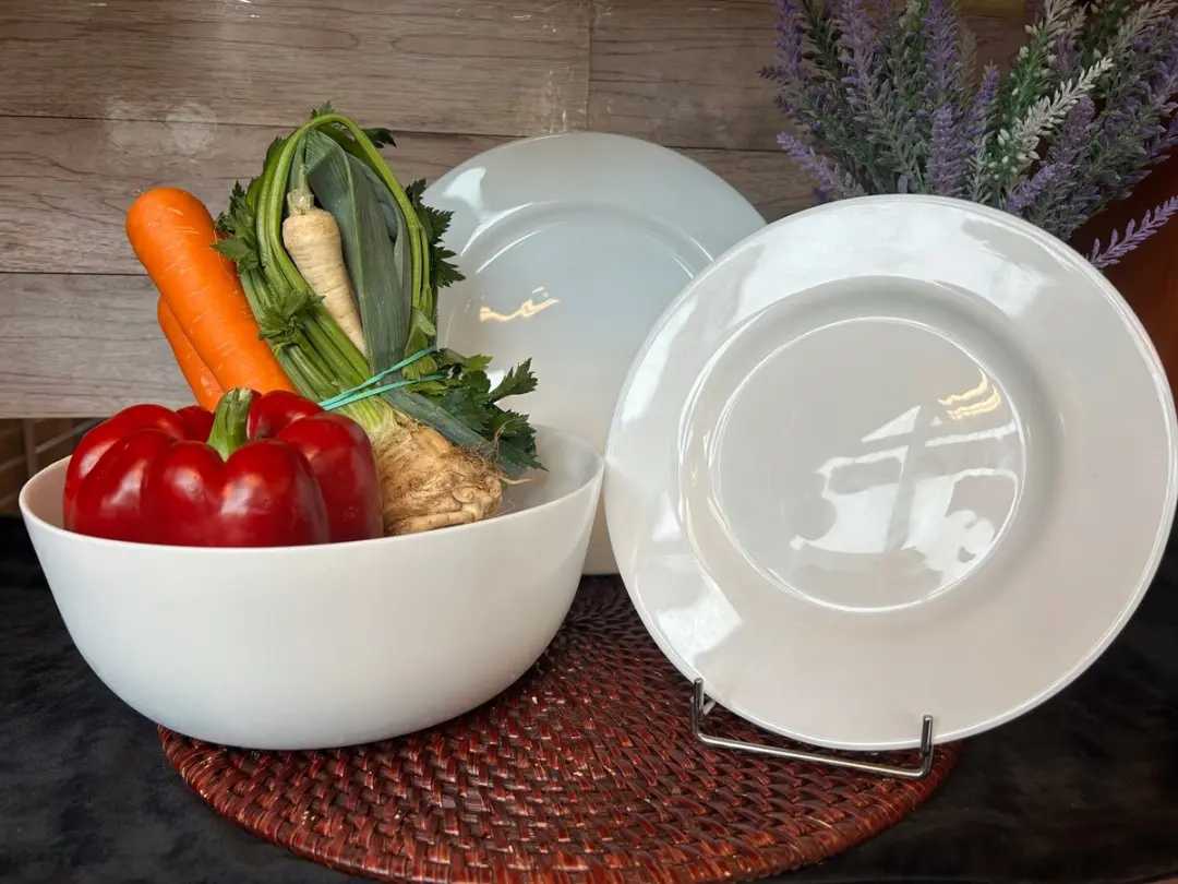Bormioli Rocco Orion Servies 6 Personen - 13-delig Wit