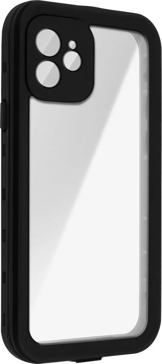 Redpepper Hoesje iPhone 12 Waterdicht Zwart