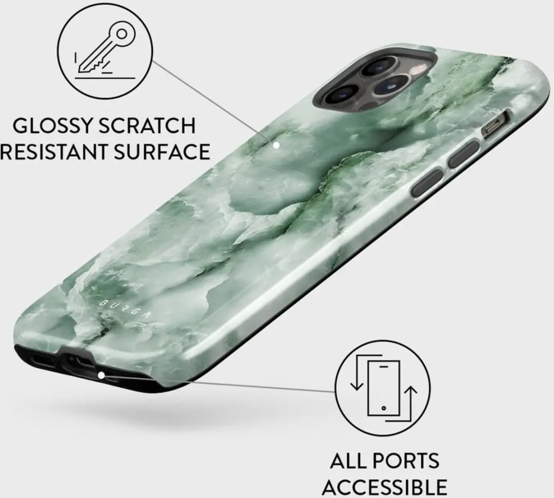 Burga Tough Case iPhone 12/12 Pro - Pistachio Cheesecake
