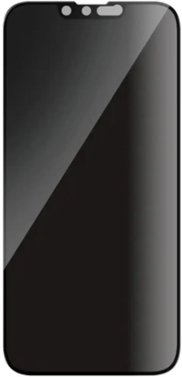 PanzerGlass Ultra-Wide Fit Privacy iPhone 13 Pro Screenprotector - Zwart