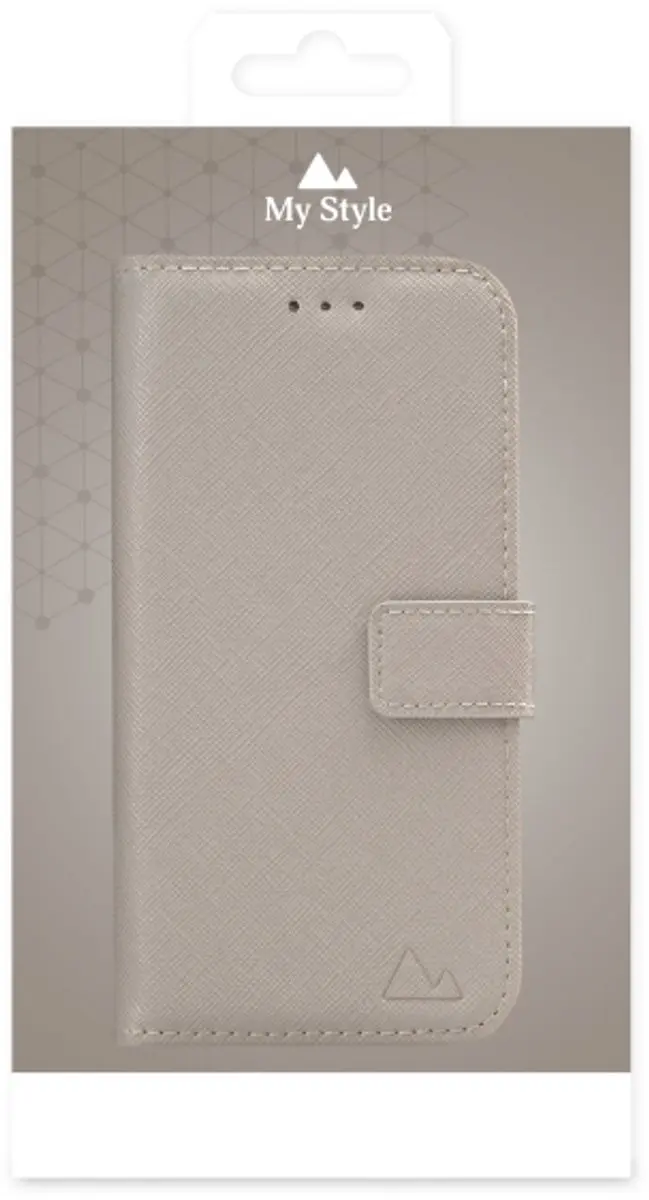 My Style Flex Wallet iPhone 18 Pro Warm Taupe - 3 Pasjes