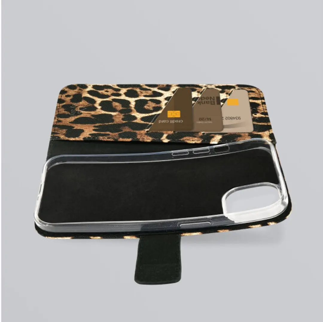 My Style Flex Wallet iPhone 18 Pro Max - 3 Pasjes - Beige