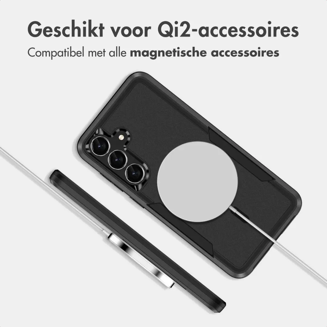Imoshion Hoesje Samsung Galaxy S25 FE - Magnetische Ring Zwart