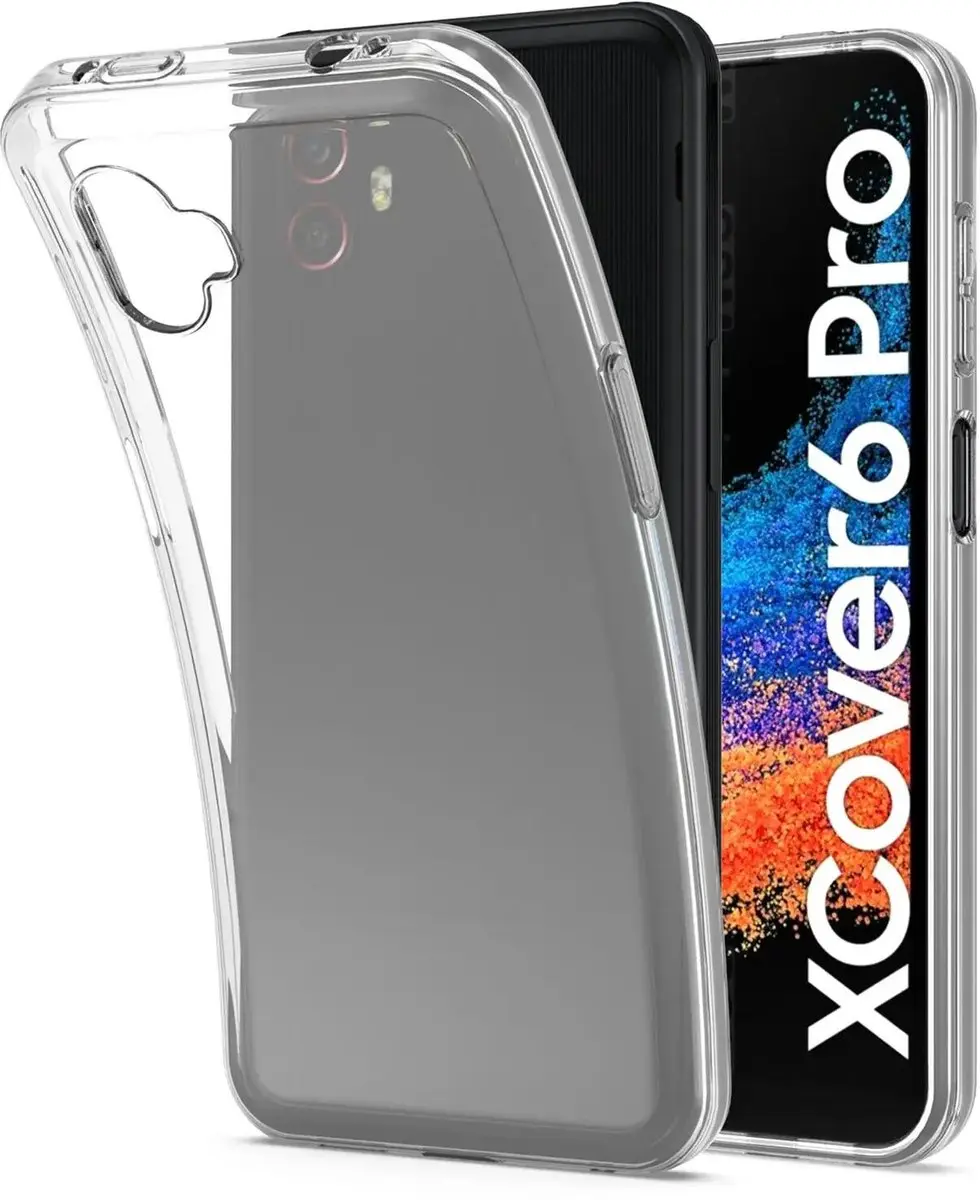 Selected by GSMpunt Transparant TPU Hoesje Samsung Galaxy Xcover 6 Pro