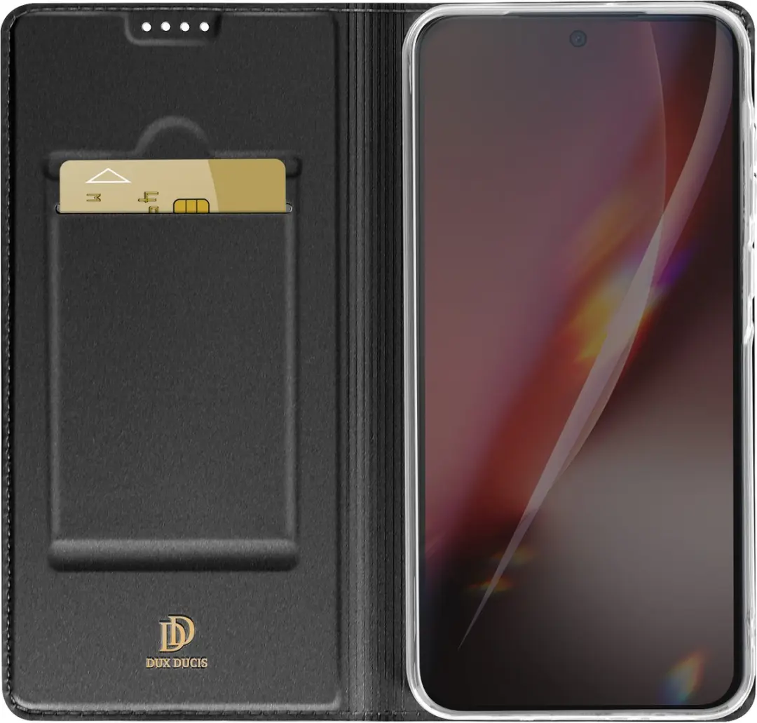 Dux Ducis Skin Pro Fliphoesje Honor Magic 8 Lite - Zwart