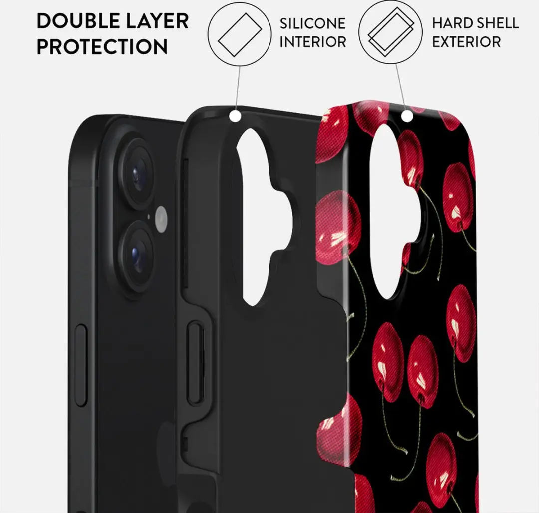 Burga Tough Case iPhone 16 Cherrybomb - RB_05_IP16_TH