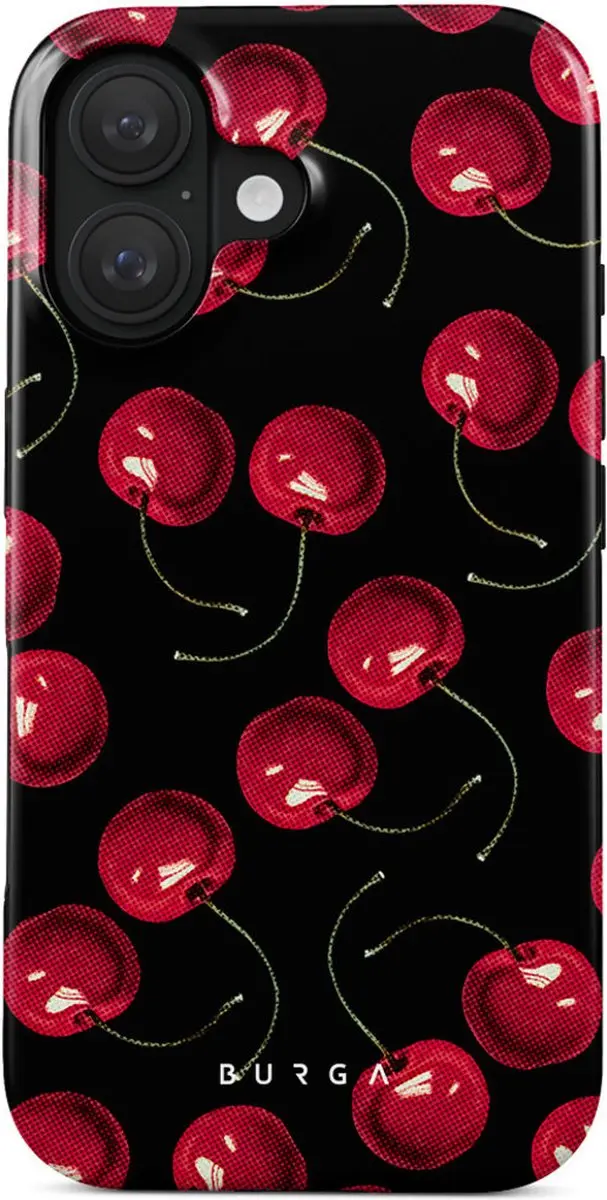 Burga Tough Case iPhone 16 Cherrybomb