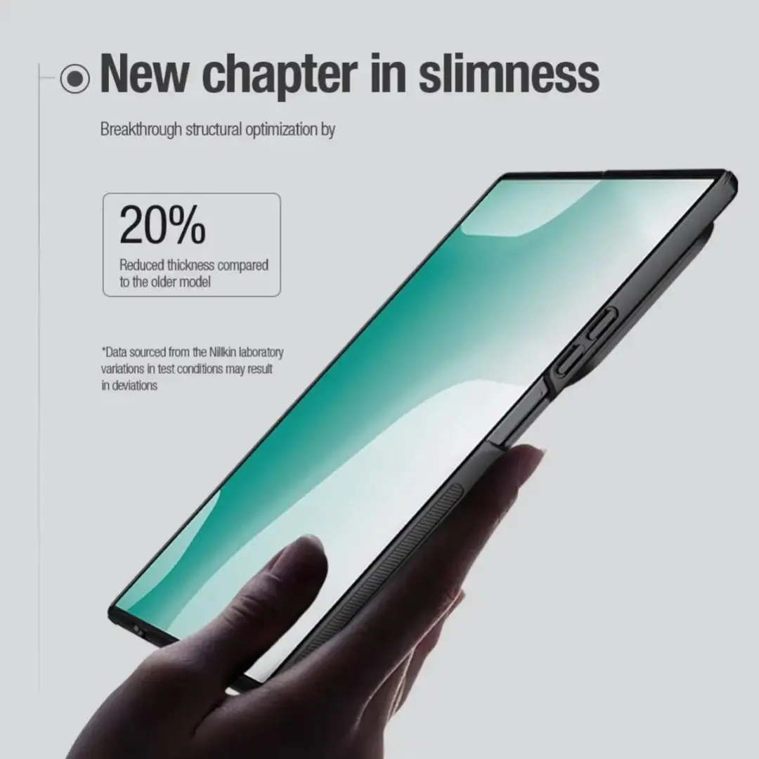 Nillkin Frosted Shield Galaxy Z Fold8 Ultra Hoesje - Clear