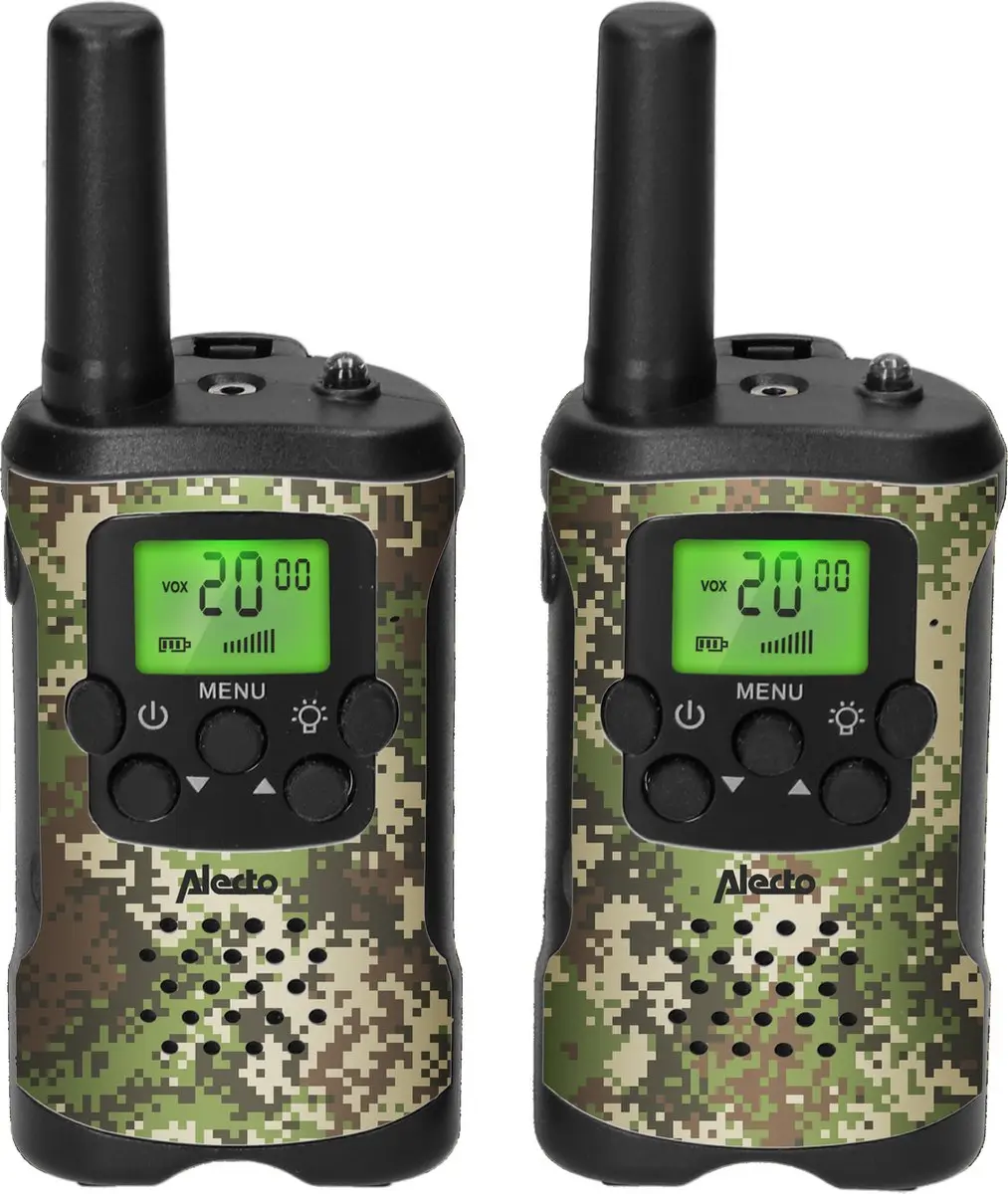 Alecto FR115CAMO Walkie Talkie Set