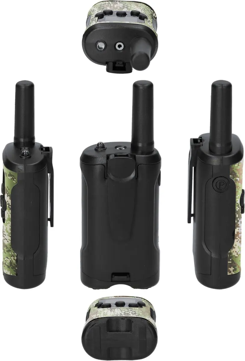 Alecto FR115CAMO Walkie Talkie Set - 2 Stuks Camouflage