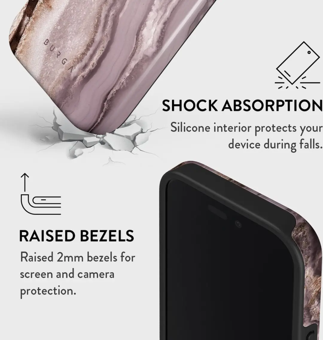 Burga Tough Case iPhone 16 Plus HO_02_IP16PL_TH - Goud