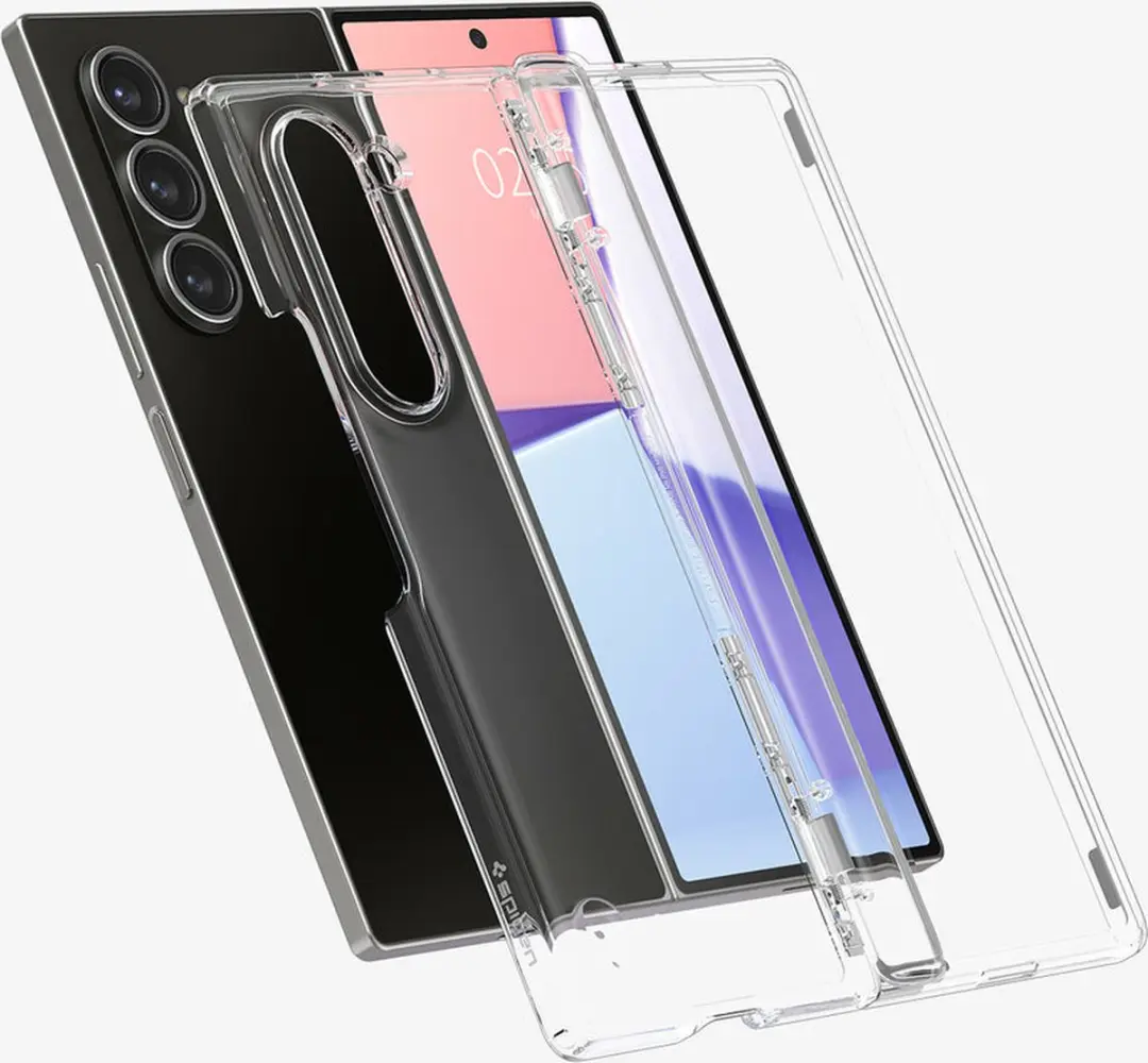 Spigen Ultra Hybrid ACS07813 Hoesje - Samsung Galaxy Z Fold6 - Transparant