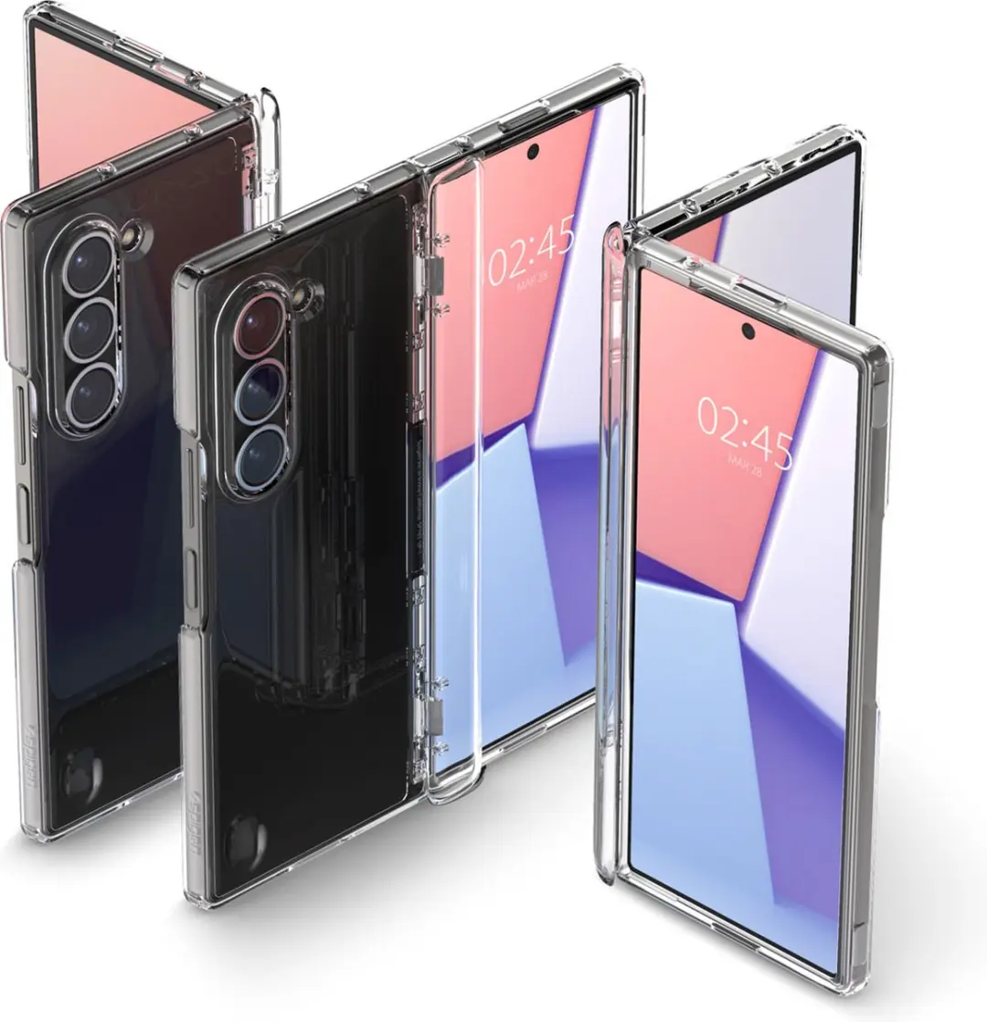 Spigen Ultra Hybrid ACS07813 Hoesje - Samsung Galaxy Z Fold6 - Transparant
