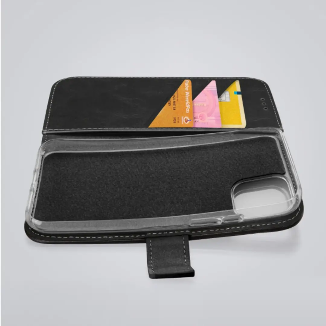 My Style Flex Wallet iPhone 18 Pro Bordeaux - 3 Pasjes