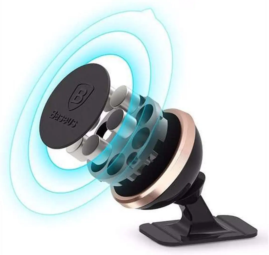 Baseus 360-Degree Magnetische Auto Telefoonhouder - Rose Gold