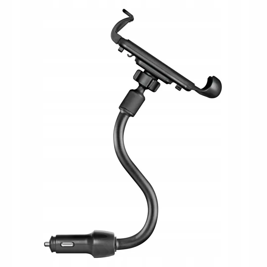Lampa Power Holder 72550 Telefoonhouder - USB 12/24V - Zwart