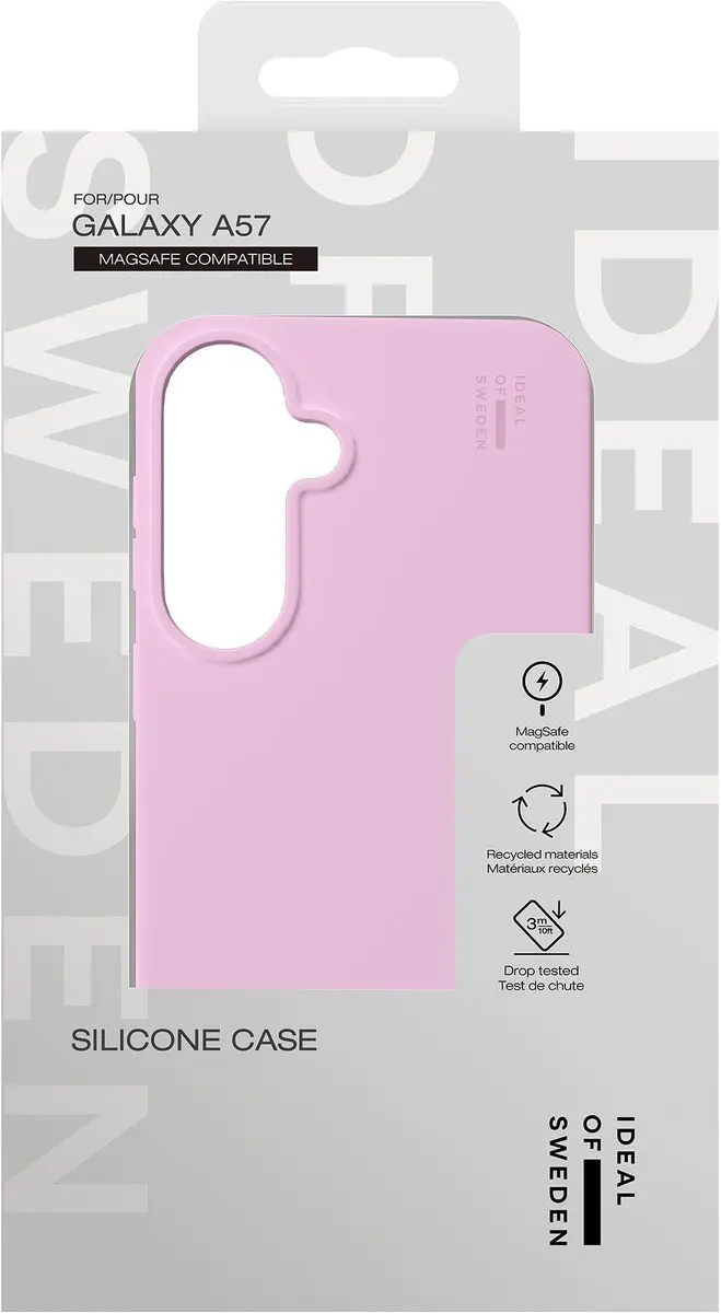 iDeal of Sweden Silicone Hoesje IDSICMS-A57-498 - MagSafe - Roze