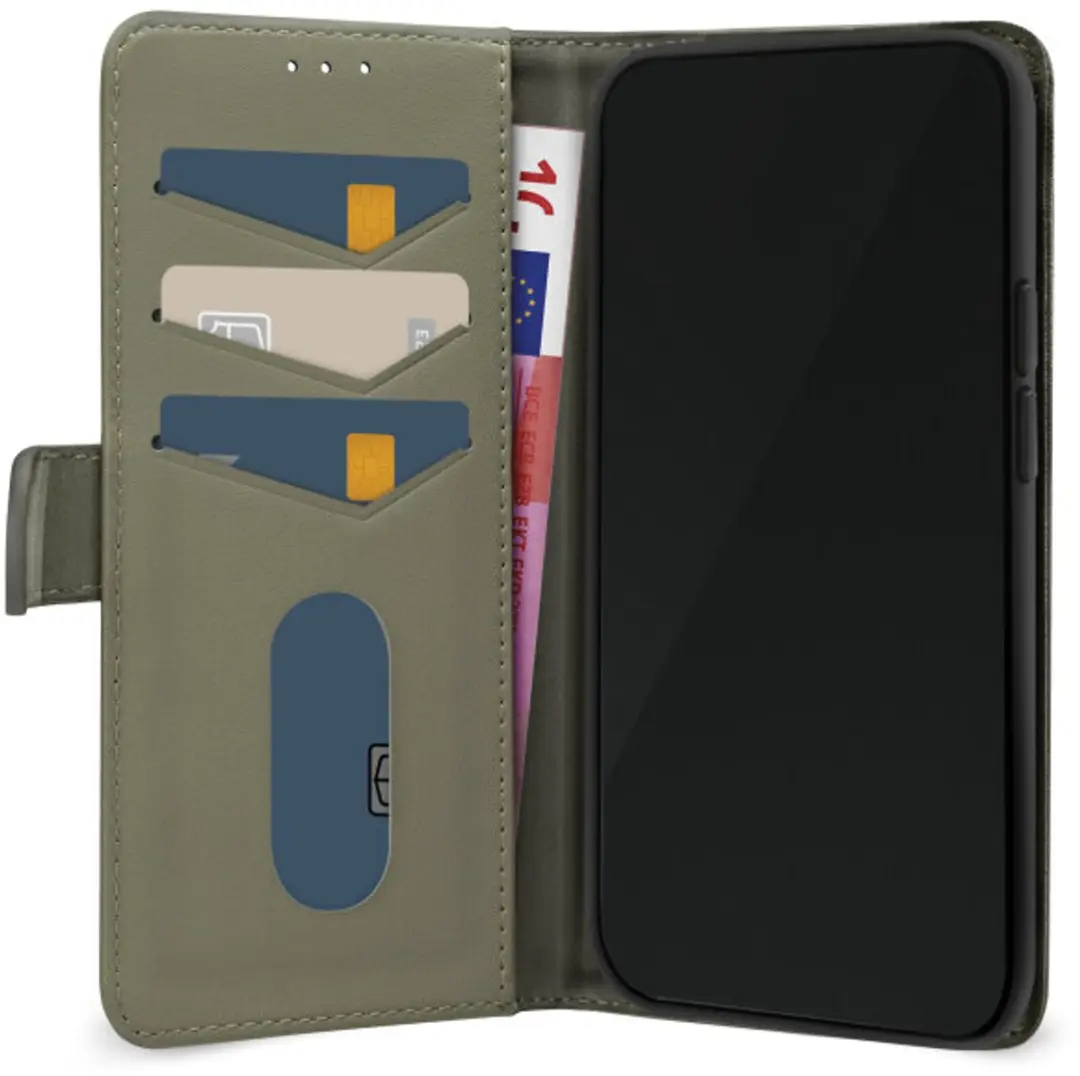Mobilize Premium Gelly Wallet Book Case iPhone 18 Pro Max - Groen