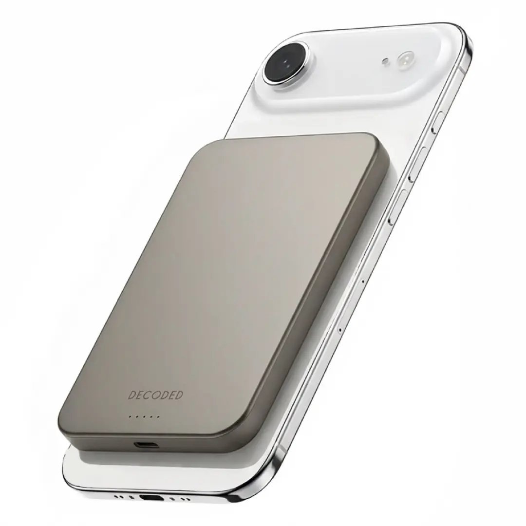 Decoded Ultra Slim Mag Powerbank DEC-PB5000M-TI