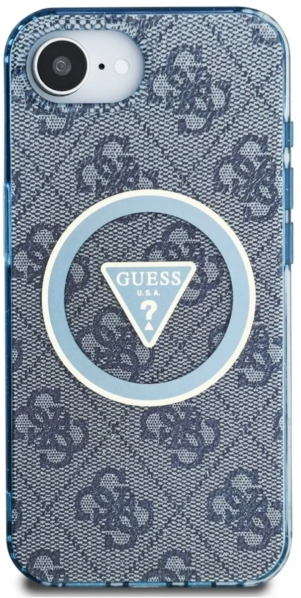 Guess MagSafe Telefoonsticker iPhone 16 - Blauw