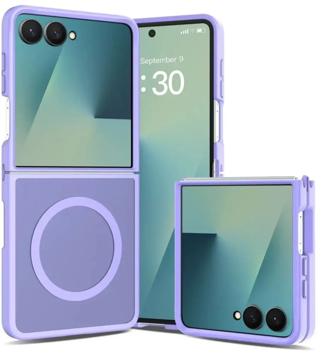 Selected Hoesje Samsung Galaxy Z Flip8 Hybrid Back Cover