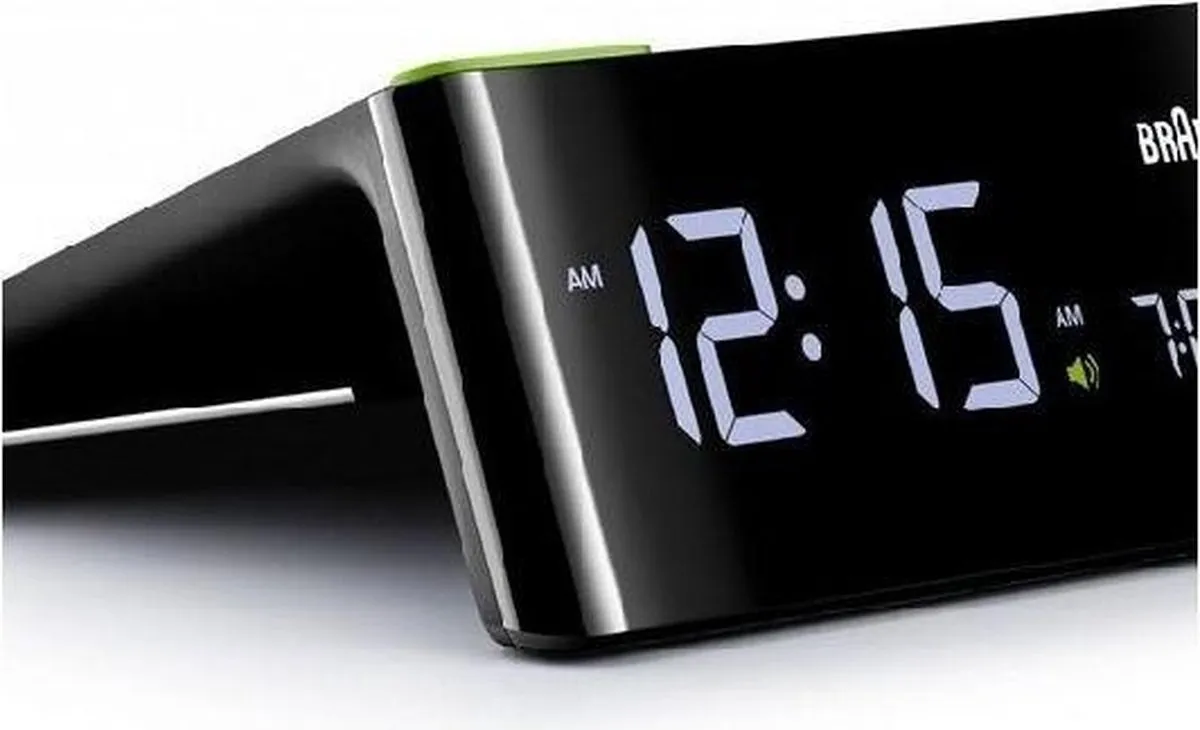 Braun BNC 016 BKEU LED Wekker - Zwart - afbeelding 4 van 6