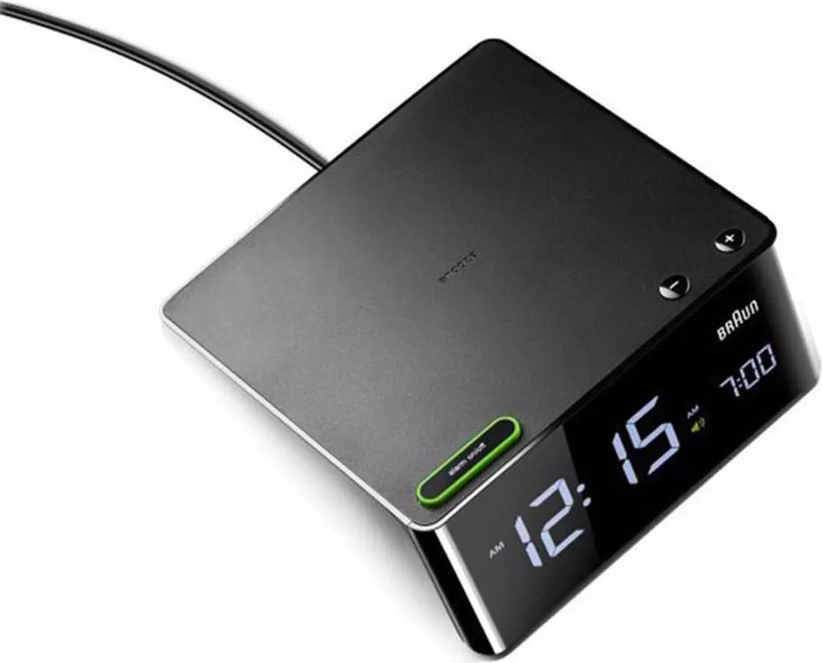 Braun BNC 016 BKEU LED Wekker - Zwart - afbeelding 6 van 6