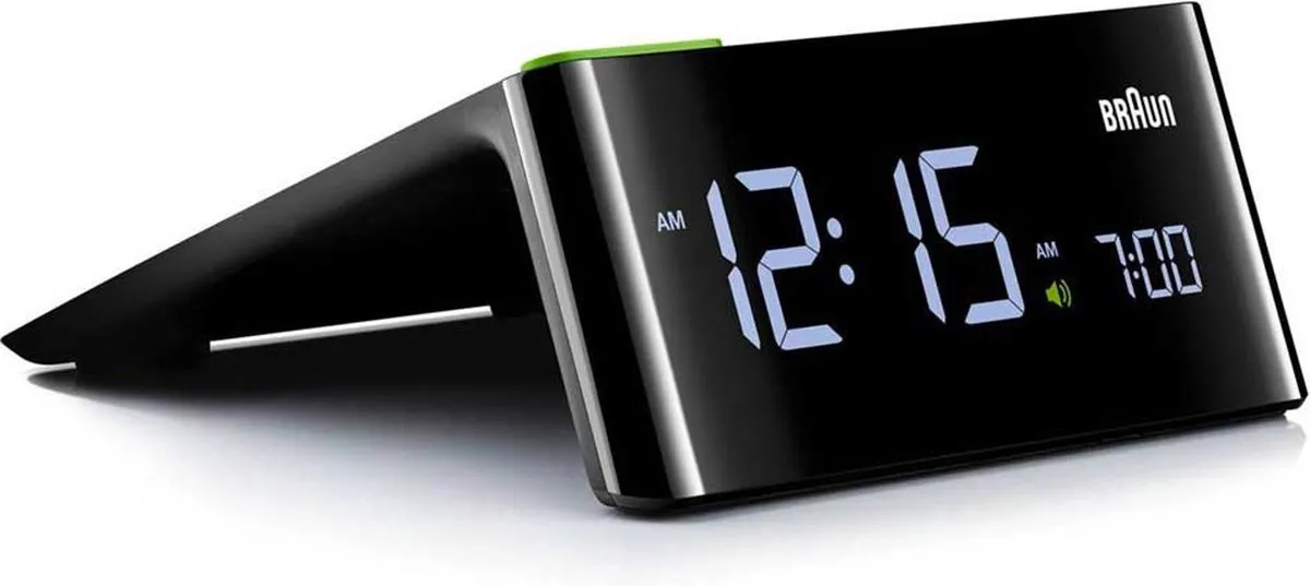 Braun BNC 016 BKEU LED Wekker - Zwart - afbeelding 5 van 6