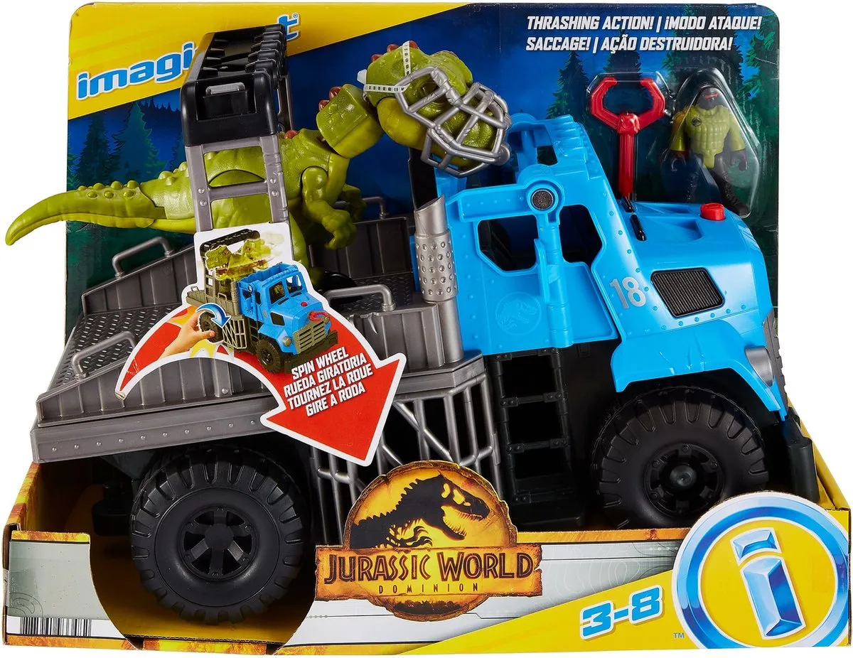 Mattel Jurassic World Figurenpakket - 3 Stuks