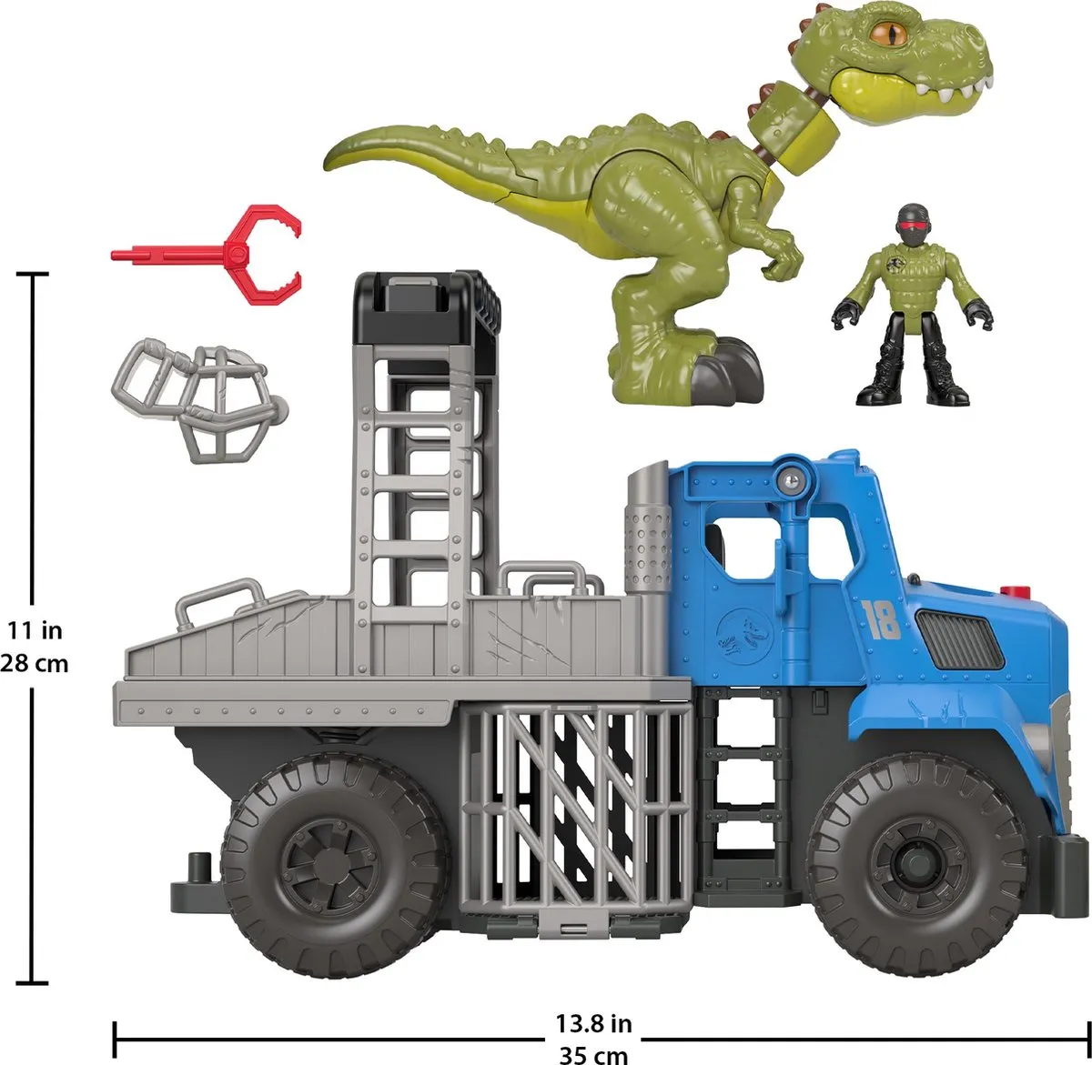 Mattel Jurassic World Figurenpakket - 3 Stuks