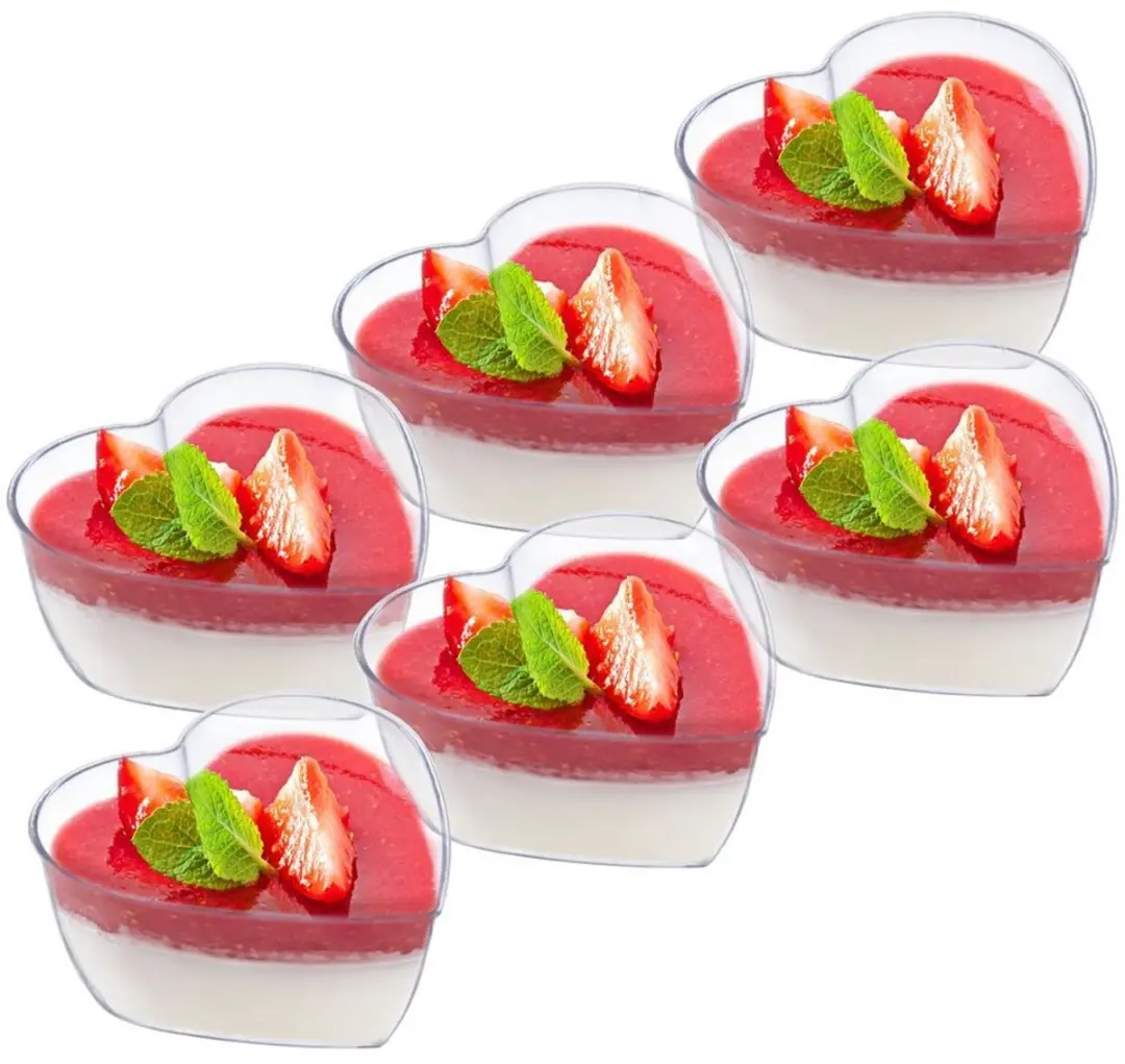 Orion Hartvormige Dessertschalen 120ml
