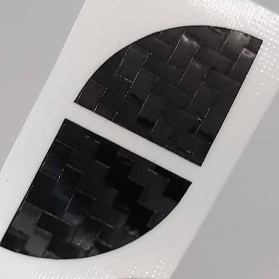3M Carbon Look Sticker BMW Embleem