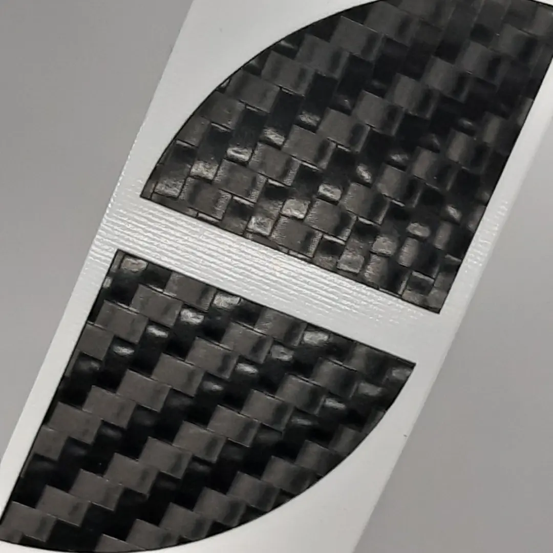3M Carbon Look Sticker BMW Velgemblem 56mm
