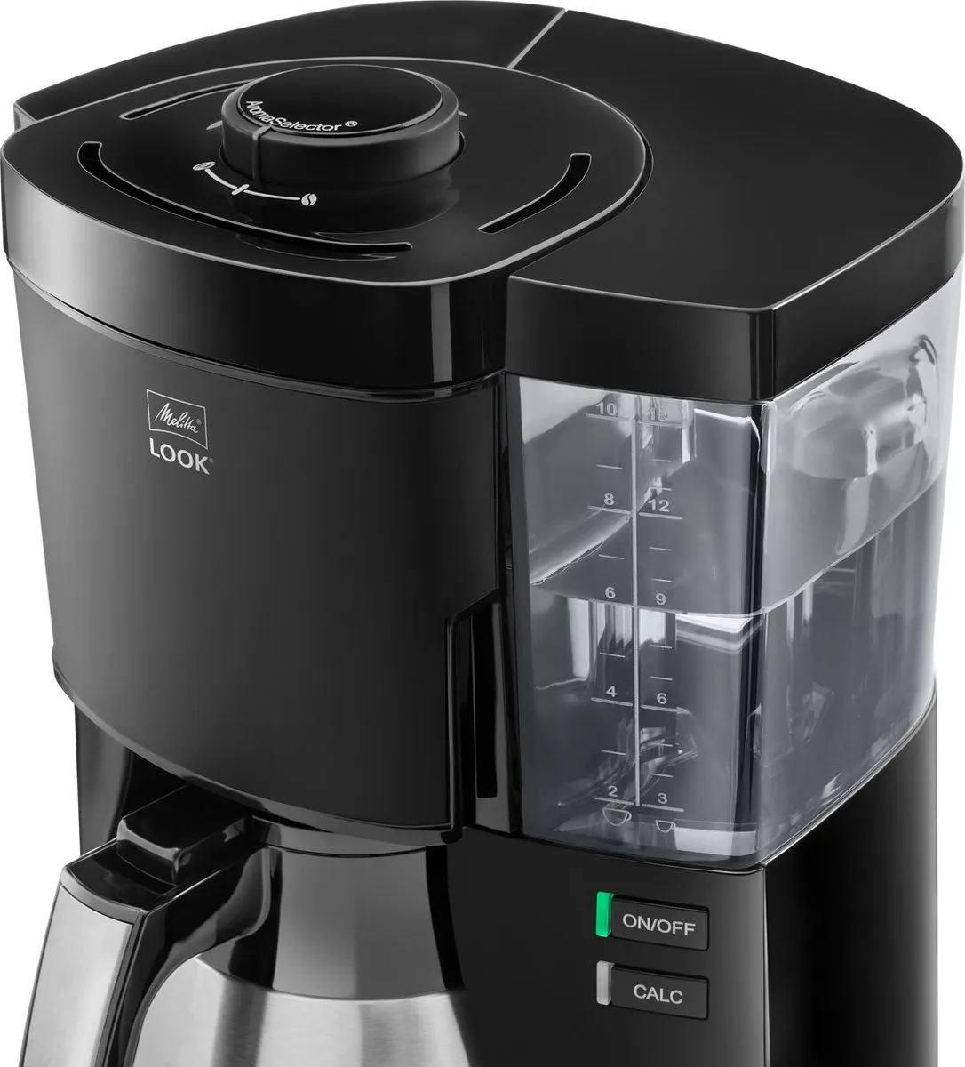 Melitta Look Therm 1025-12 Koffiezetapparaat 10 Kopjes - 1,25L - Zwart